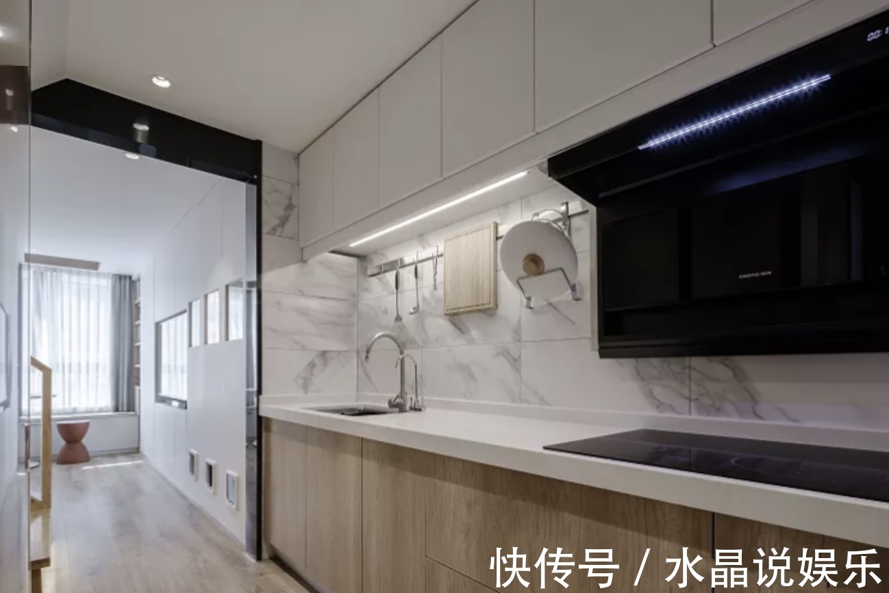 隐形柜|小户型拥有超强收纳空间又美观大气他家45平这么设计,值得学习