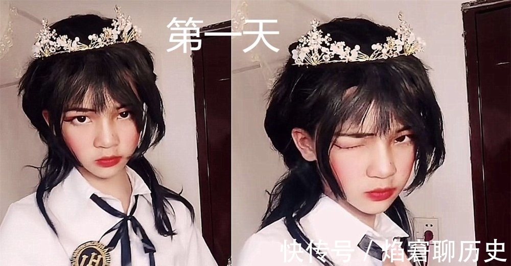 cos|玩cos的第一天VS一个月VS一年，青涩到成熟，网友：爱了！