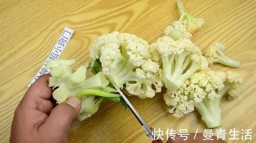 花菜只用盐和面粉洗,相当于吃虫卵,教你一招,干净卫生又放心