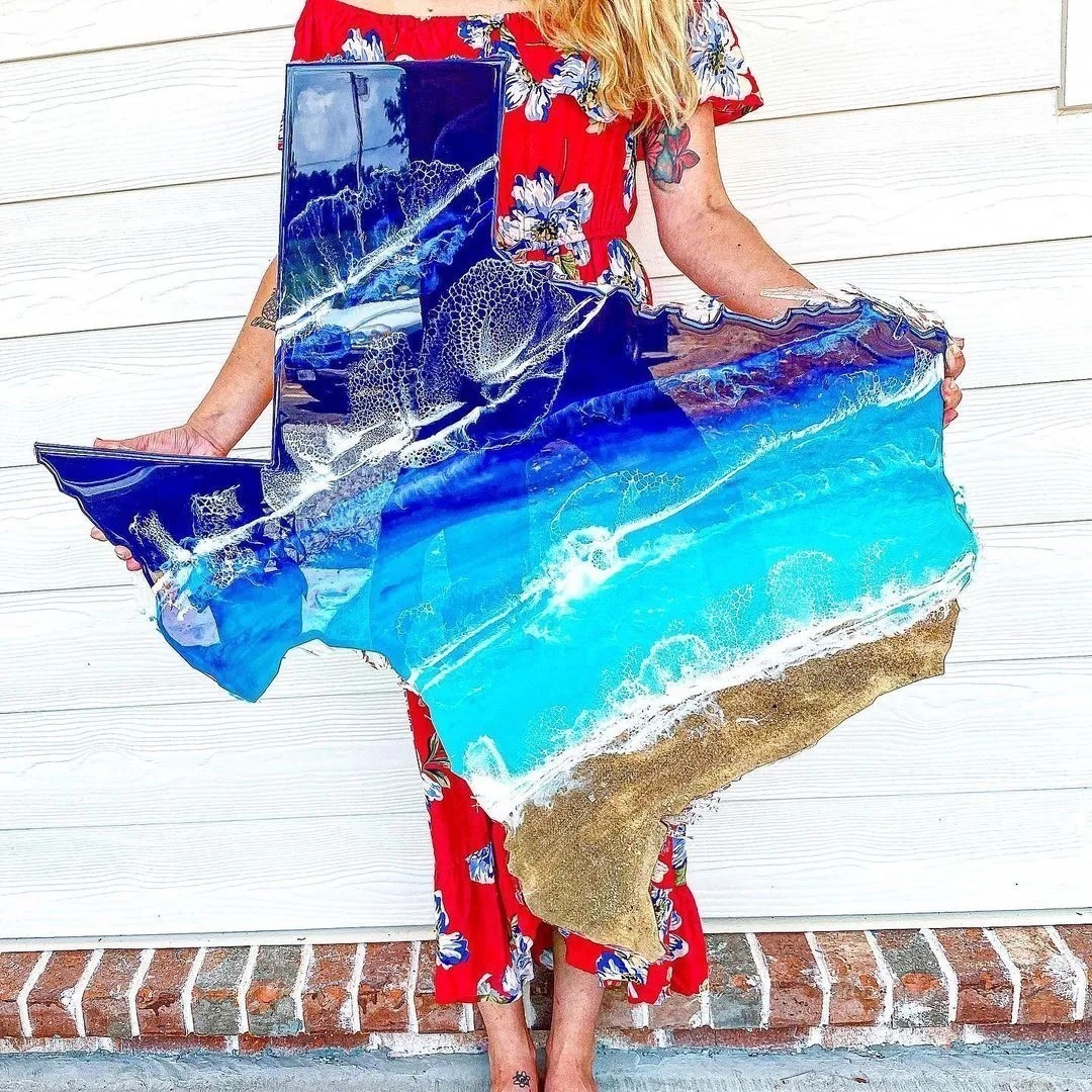 流動性$從沒學過美術的她,用簡單粗暴技法畫畫,讓她成為了百萬富豪