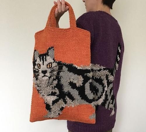 编织|把编织玩出新创意,棒针、钩针结合起来,提花也能用钩针表现