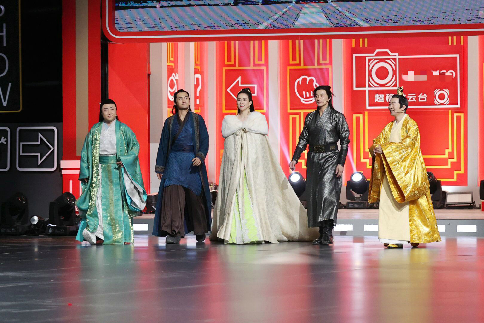 乔杉随《上阳赋》剧组，登上《王牌6》，原来是他们二位的安排