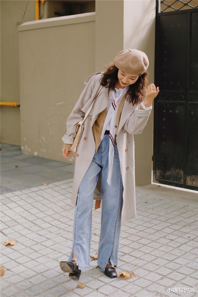 女人40岁之后,穿大衣少配平底鞋,今年流行这5双,舒适又保暖