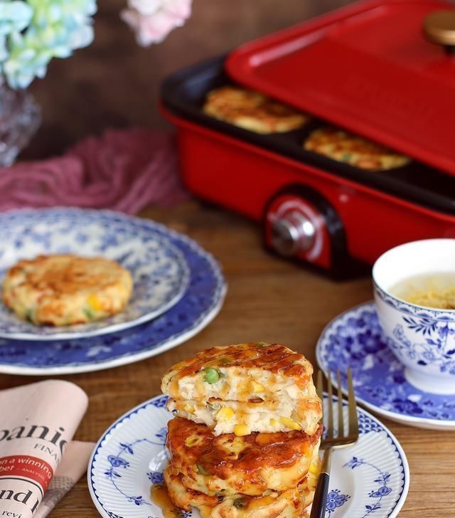  好吃|开学早餐不用愁，这饼不用揉面，低脂少油，营养均衡，好做又好吃