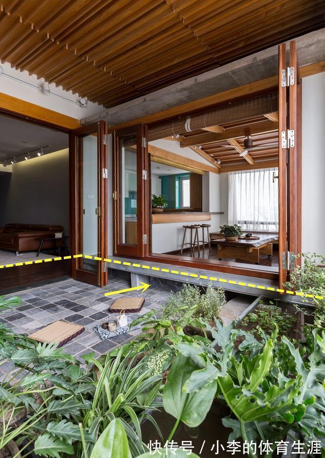 室内|这就是理想的布局,一半客厅一半室内阳台,住在高层也有庭院用了