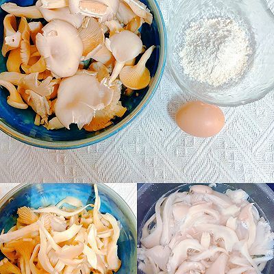 空气炸炸椒盐平菇