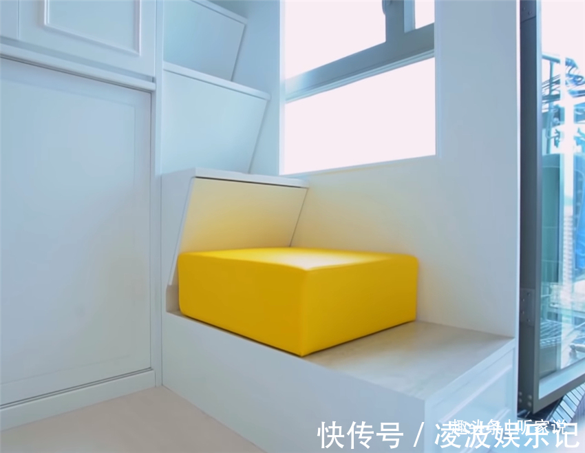 空间|香港90后夫妻住进12㎡小家，“穷装”北欧风，“毫米房”功能齐全