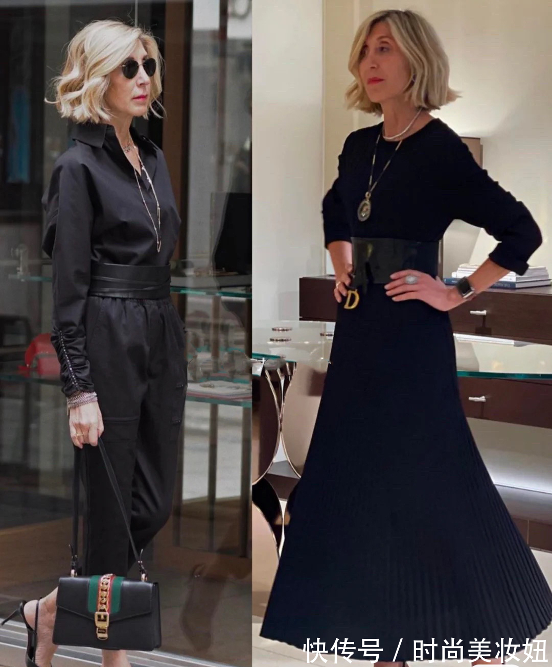 亮色系|“会打扮”和“不会打扮”区别，其实只在于细节，年龄真不是关键