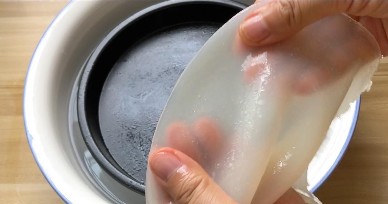 自制凉皮的简单做法, 2个秘诀告诉你, 想不会都难, 筋道有嚼劲