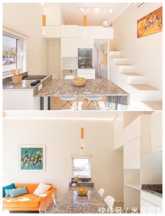 卫生间|夫妻俩自建45㎡小屋,像极了集装箱,进屋后我不敢嘲笑了