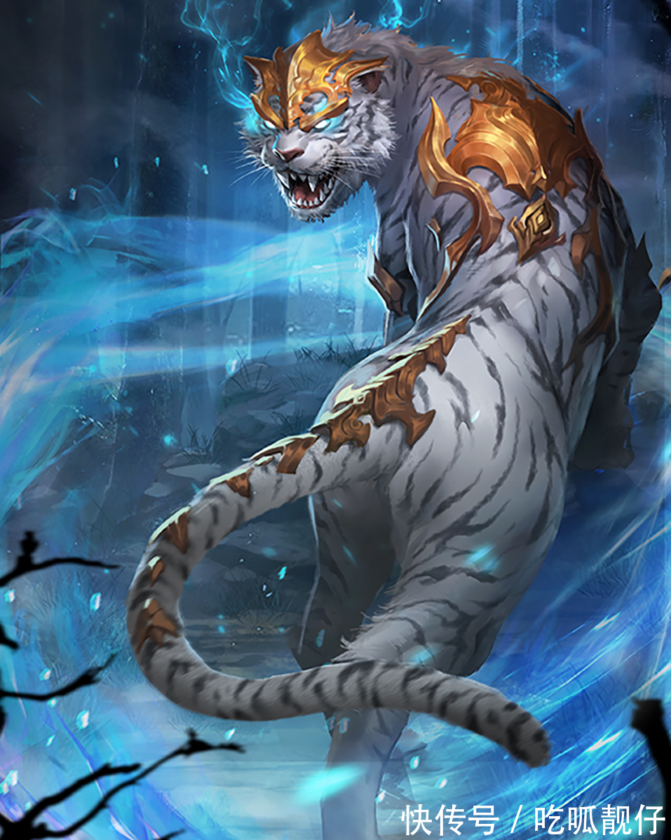 玄坛黑虎&神话传说中“最强悍的六只虎”:赵公明的“玄坛黑虎”无缘前三