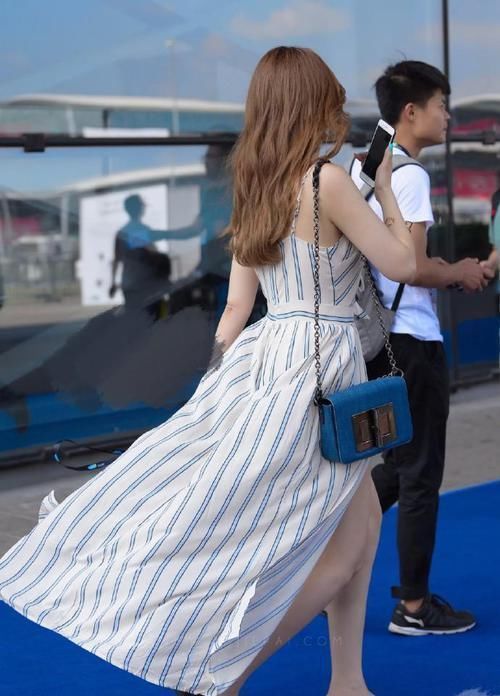 美女|美女就是穿块窗帘布都好看，高级感学不来