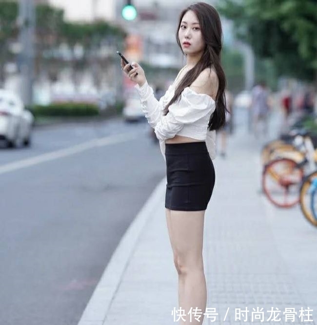 显瘦|美女搭配黑色包臀裙,时髦显瘦又吸睛!优雅的气质赚足回头率
