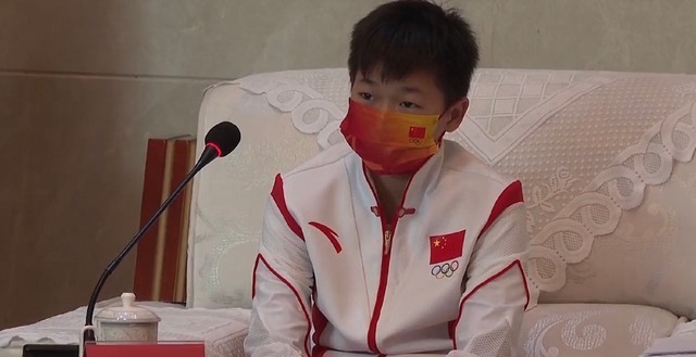 全红婵|领导接见全红婵，发言一气呵成显老成，教练：她比之前更加成熟