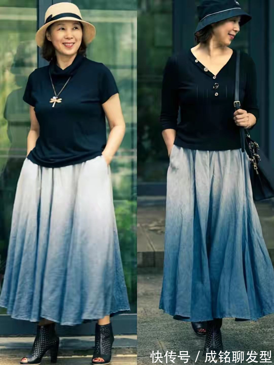 版型|65岁奶奶真会穿，样貌平平身材微胖，却凭借时髦减龄穿搭圈粉无数