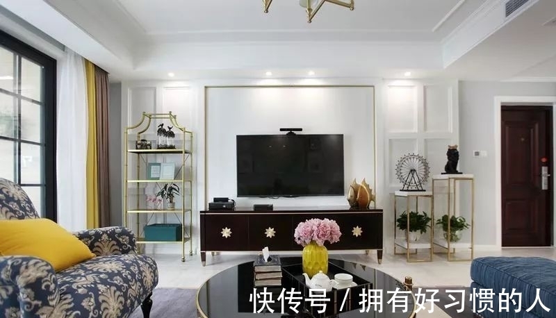 轻奢|客厅别再乱装了,如今流行轻奢风,精致漂亮上档次,太羡慕!
