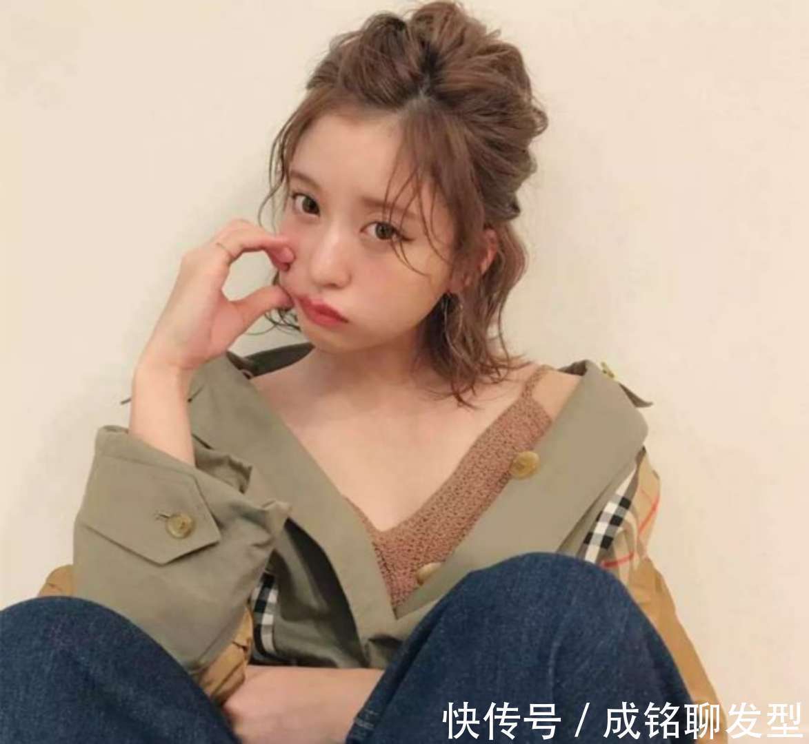 发际线|8款时尚又洋气的短发扎发,慵懒随意又凉爽,简单大气又显气质