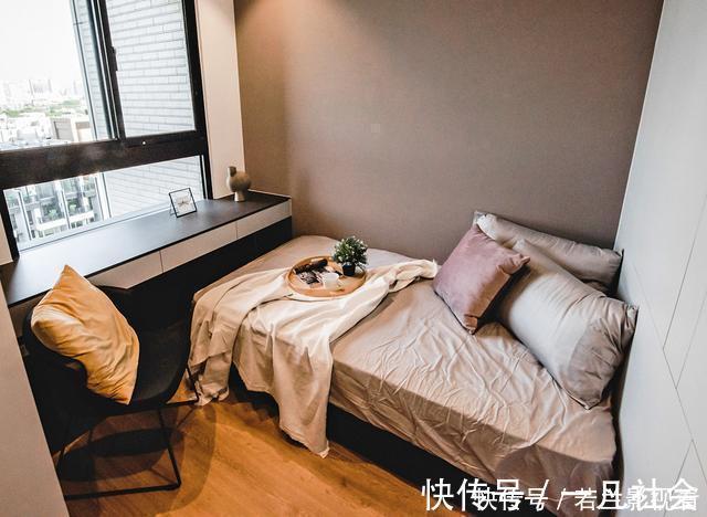 石纹|展开怀抱迎接无拘的晚年人生，89平米清新双人寓所，自由和谐