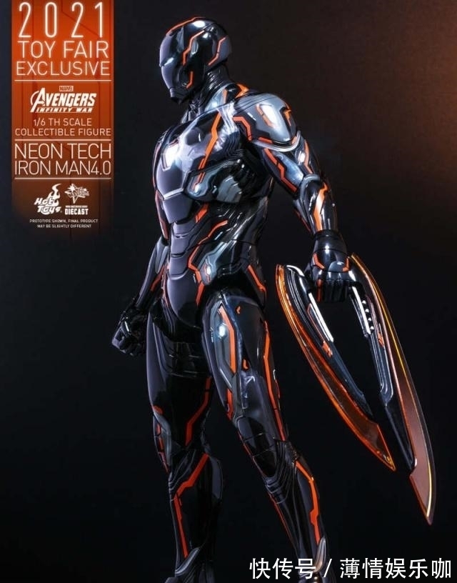 钢铁侠|模玩资讯：Hot Toys《复仇者联盟3：无限战争》霓虹科技钢铁侠