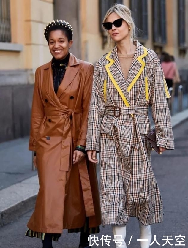 开春了,你的风衣准备好了吗?照着这样穿,时髦精就是你