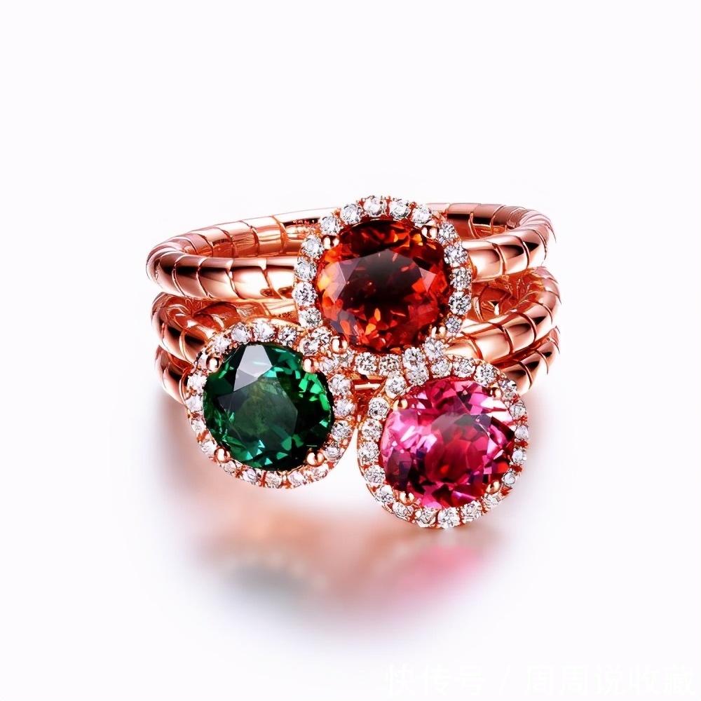 常见碧玺不同颜色有不同的价值