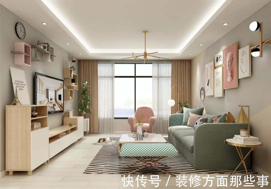 电视背景墙|拯救客厅空间格局,电视柜这样设计,撑起家居颜值半边天!