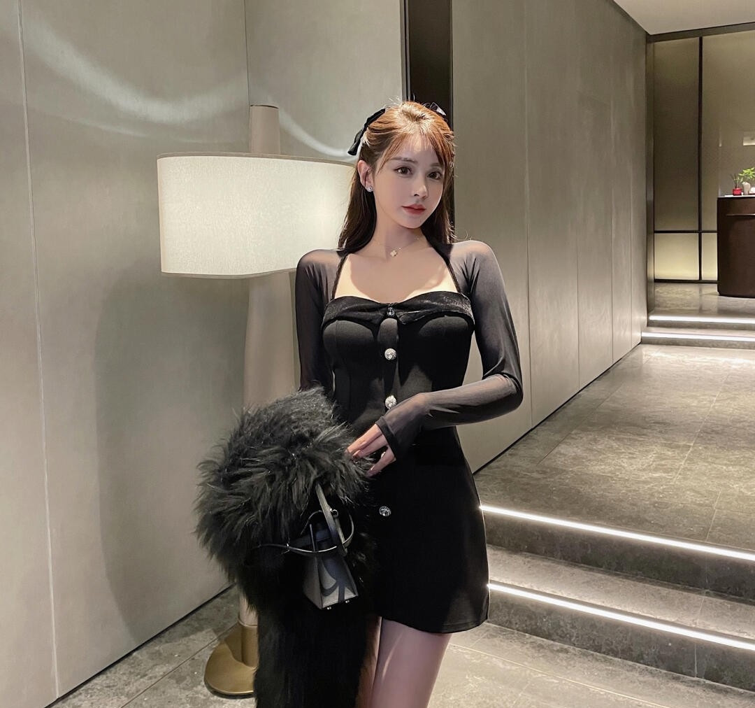 女人味十足 酒吧姐姐打卡照, 性感火辣成熟丰满女人味十足, 全场醒目担当