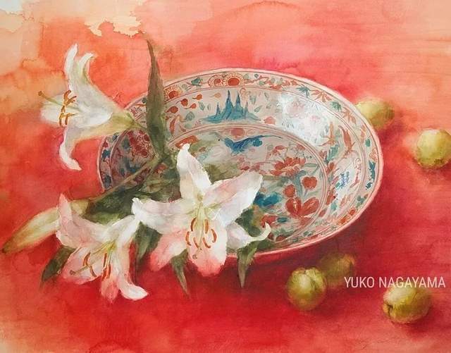 永山裕子|[第七届庐山水彩节邀请嘉宾]永山裕子艺术作品展