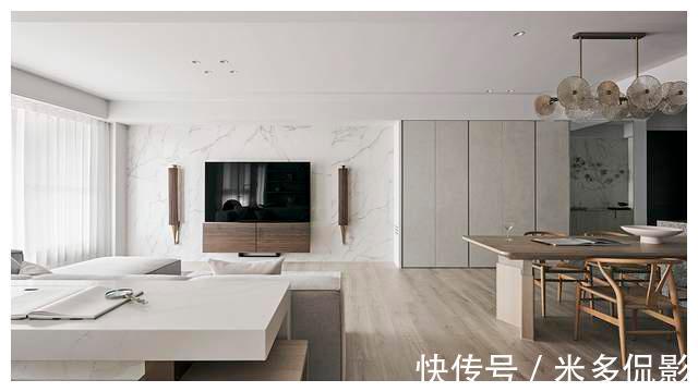 一刚一柔|爱花的夫妻俩晒出132㎡新房，全屋没用一盆绿植，却高级的自然