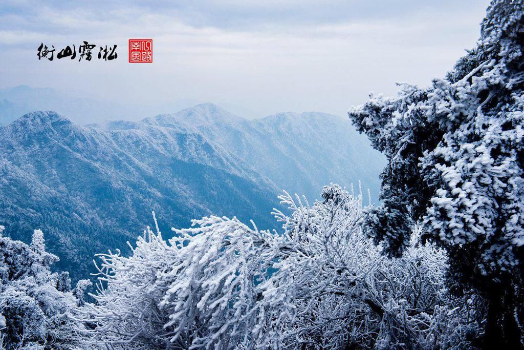 实在|湖南衡山迎来“最美”冬景，雾凇奇观实在太“仙”了