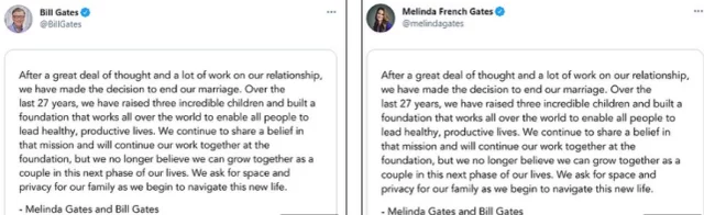 说散就散！比尔?盖茨宣布与妻子离婚，1300亿美元财产何去何从