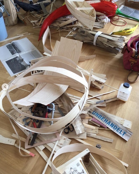 巨人国!她画油画,他做雕塑,这对艺术情侣直接建了一个“巨人国”