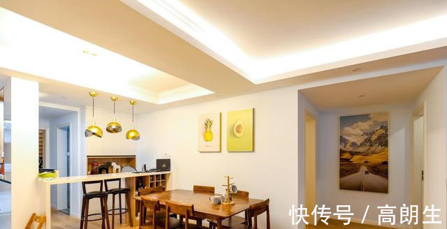 全包|108㎡新房全包9万2搞定,电视墙只装两块木板,闺蜜看完直夸有品位