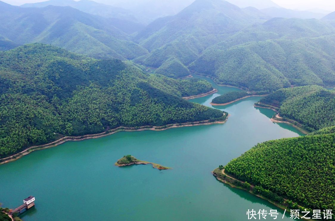 小岛将被淹没，枯水期的绝版风光，五十年一遇