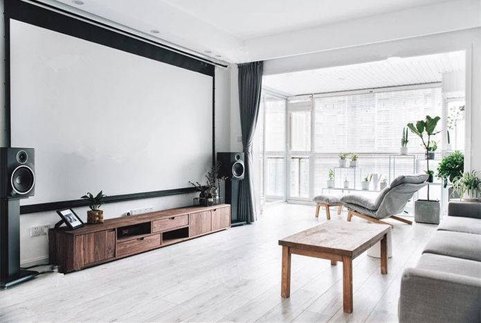 背景墙|电视背景墙的26种装修方式,从此不止电视+装饰柜!