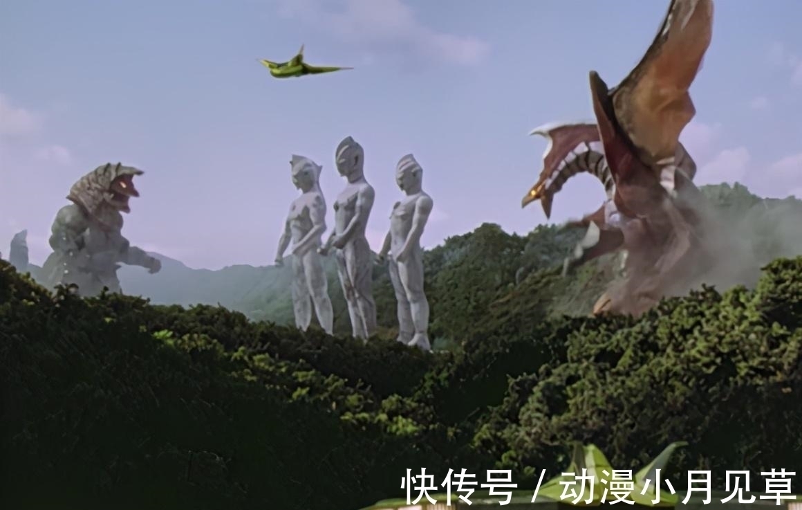 泽塔|迪迦奥特曼中的另外两个石像,撞脸泽塔和托雷基亚,废案利用?