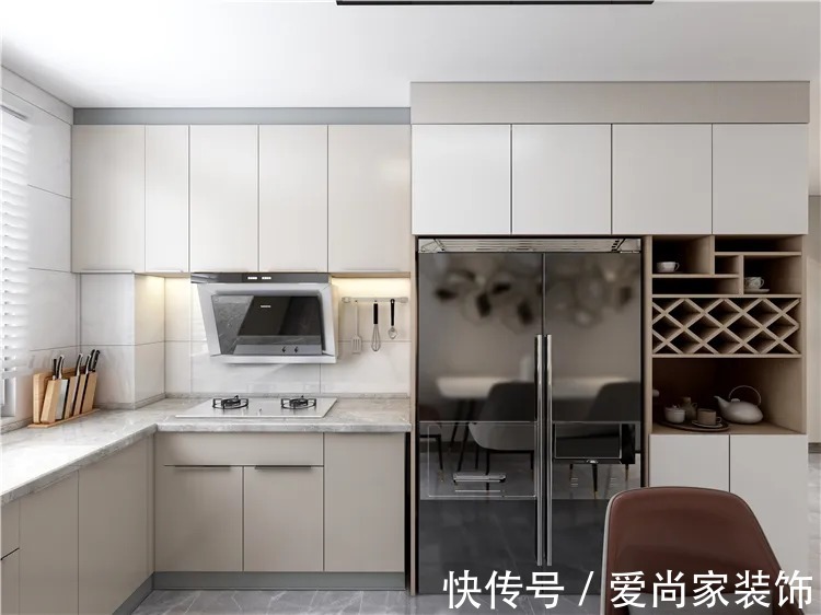 灰白+原木，简约风爱好者看过来|爱尚家装饰装修效果图 | 灰白+