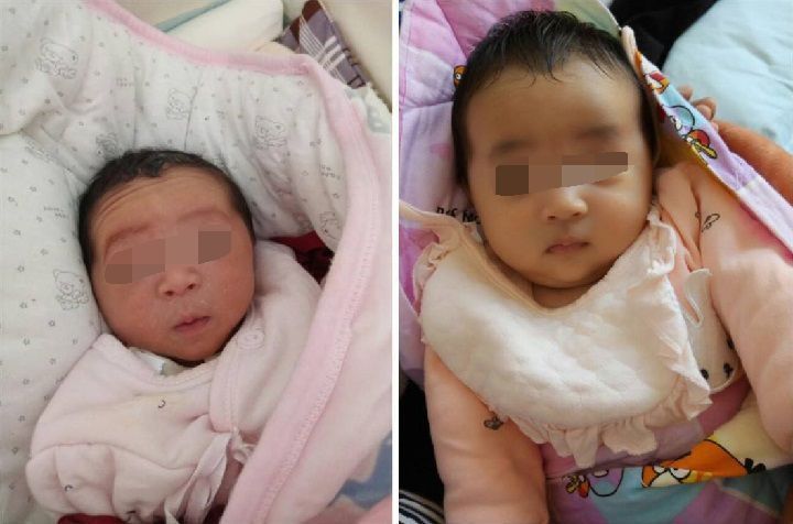 体重|孕期最后一个月,一个能补就补,一个不在意,孩子出生后对比明显