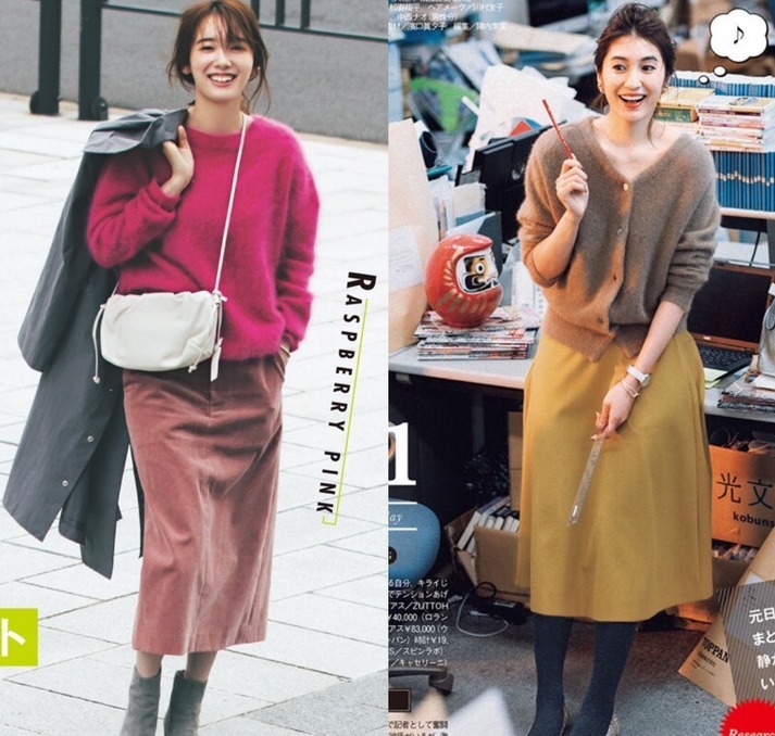 搭配|突然降温怎么穿?毛衣+不同裙子的搭配思路,适合40岁女人穿