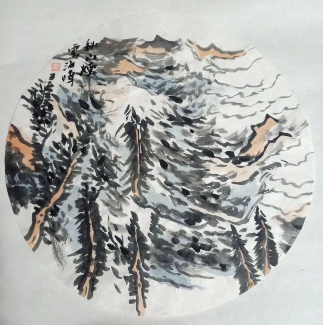 中国美术家协会#《抱朴守一》中国当代书画名家跨年邀请展——张海峰