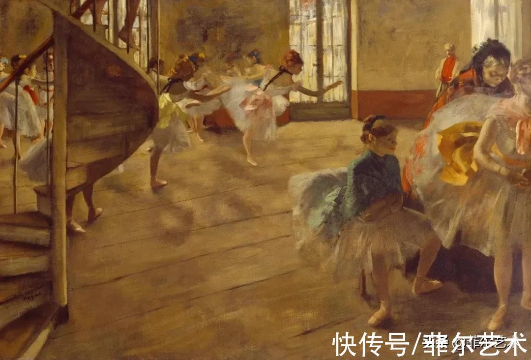 安格尔$法国艺术大师埃德加·德加舞女125幅油画作品，美翻了