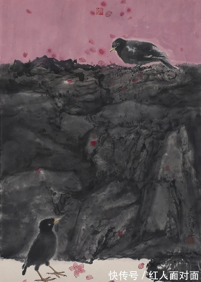 花鸟画@画面的多样性|王远峰花鸟画