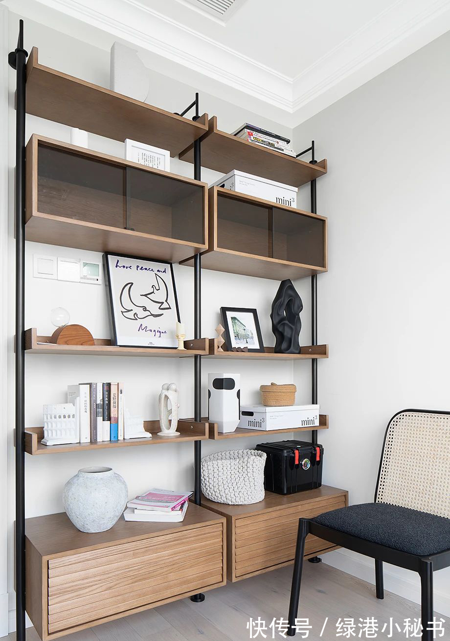 案例|装修案例欣赏:嫌复古风太厚重压抑?这家的轻复古让你眼前一亮!c