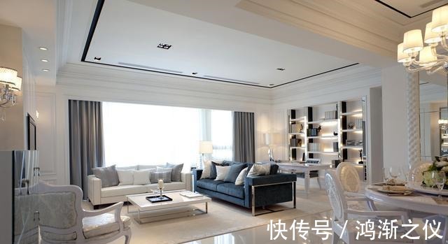 简欧|给大家奉上一款151平简欧白色系,纯净高雅令人惊艳!