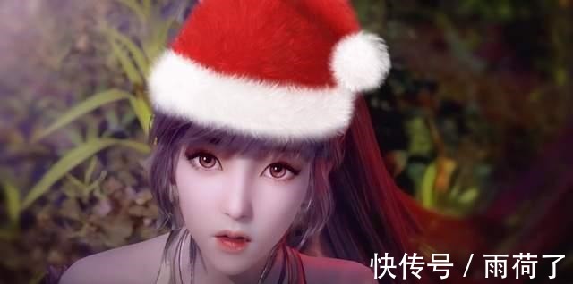 斗罗大陆|斗罗大陆也过圣诞绝美贺图细节感人,唐三秒变憨货,小舞好仙气