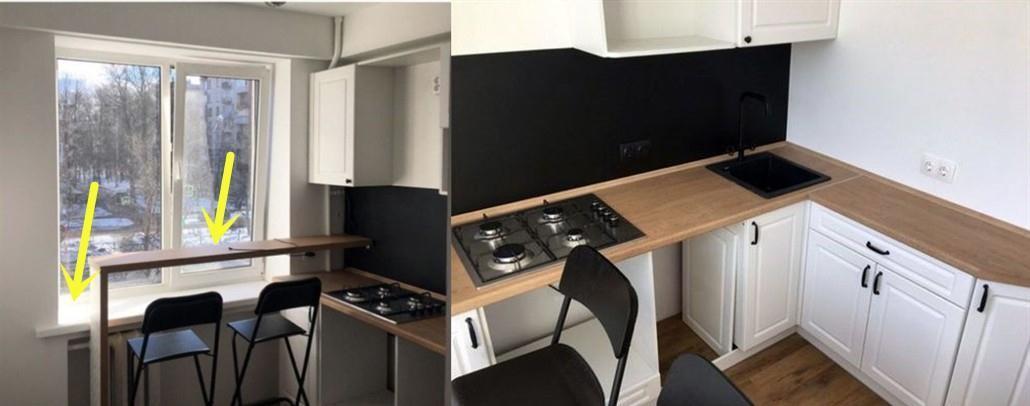 窗台桌|窗台边空着别浪费,延伸10cm宽做窗台桌,5种设计白白多个吧台区