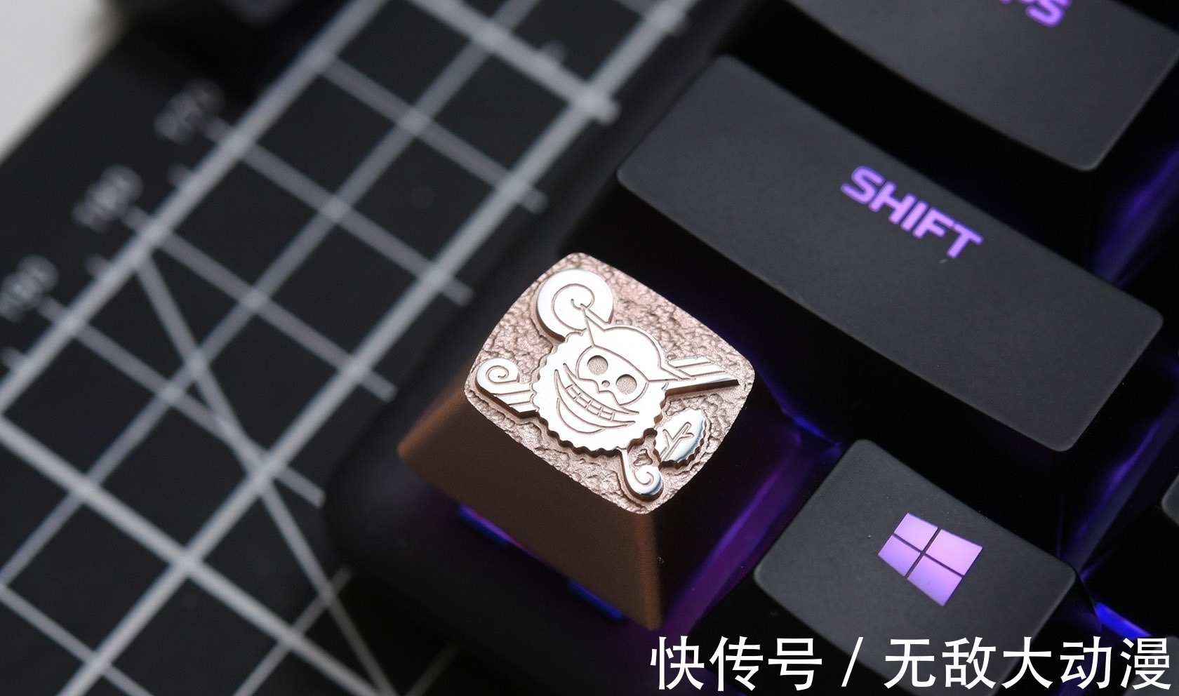 zomo|ZOMO海贼王四皇和王下七武海键帽开箱