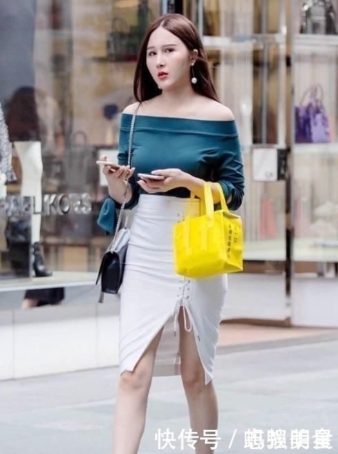 打底裤凸显腿部线条,是出街吸睛“利器”