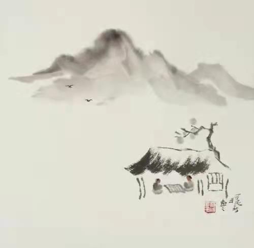 荷塘$隐居诗词27首白首山中岁月赊,闲敲棋子慢烹茶