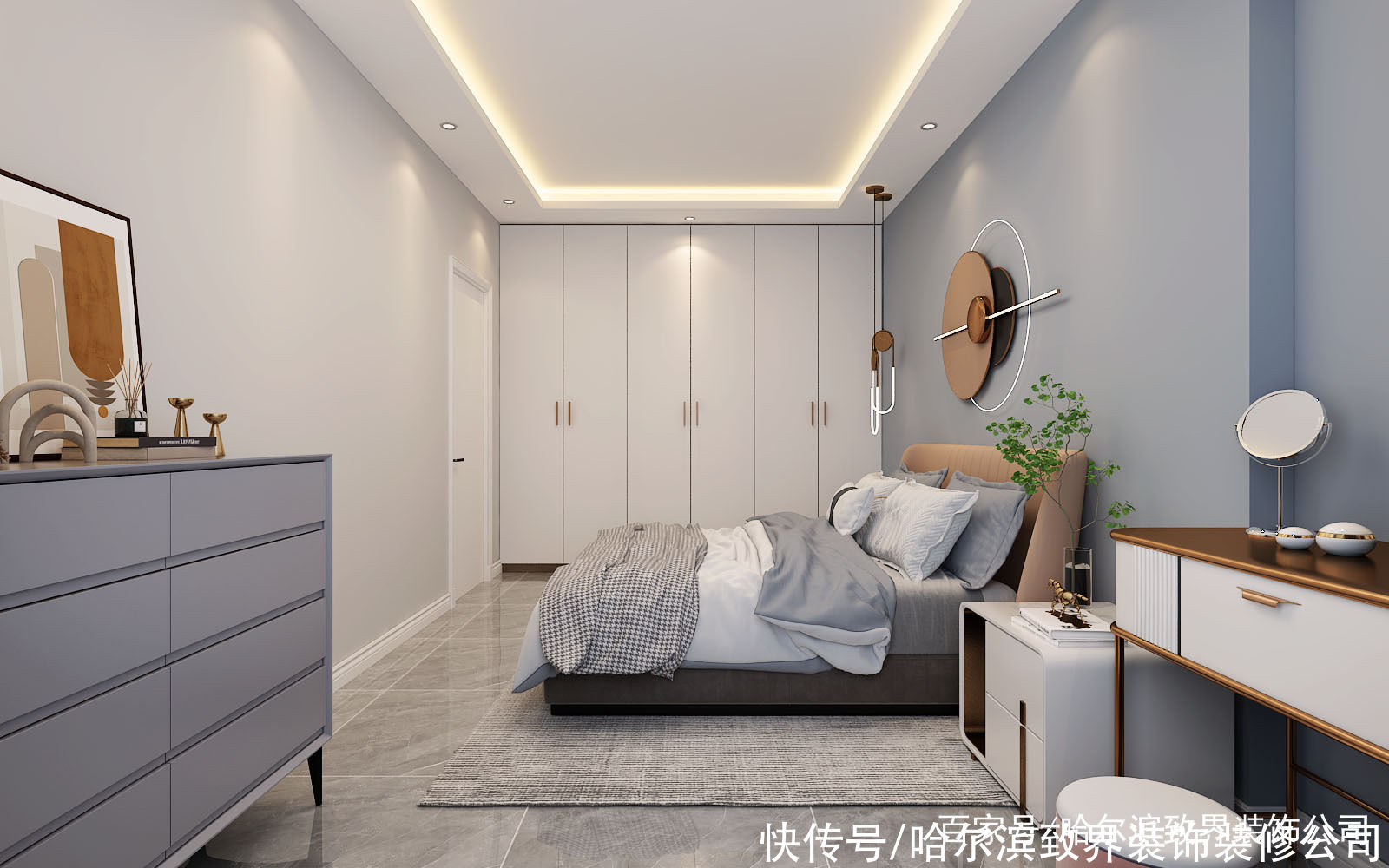 精致|龙湾园著55㎡2室精致的现代风设计每一寸空间都得到合理利用